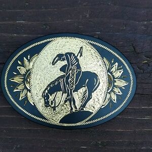 Vintage Lazy K Beautiful Western Belt Buckle [Oldie]